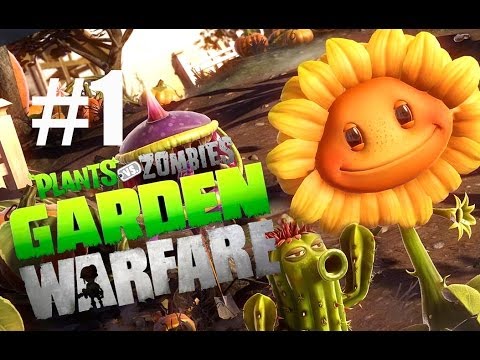 Видео: САДОВОЕ ПОБОИЩЕ! #1 Plants vs Zombies: Garden Warfare (HD) играем первыми