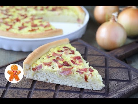 Видео: Немецкий Луковый Пирог ✧ Zwiebelkuchen ✧ German Onion Pie (English Subtitles)