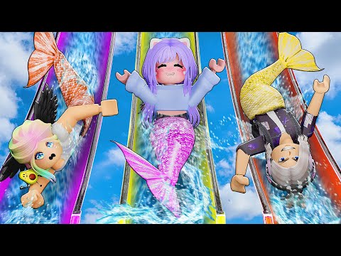 Видео: НАШЛИ ВСЕХ РУСАЛОК В АКВАПАРКЕ! Roblox Mermaid Waterpark