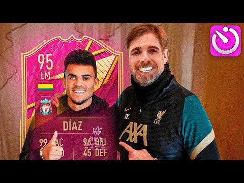 Видео: НОВЫЙ ЛЮБИМЧИК КЛОППА - FUTTIES ЛУИС ДИАС В СОСТАВЕ ЗА 5 МИНУТ FIFA 22