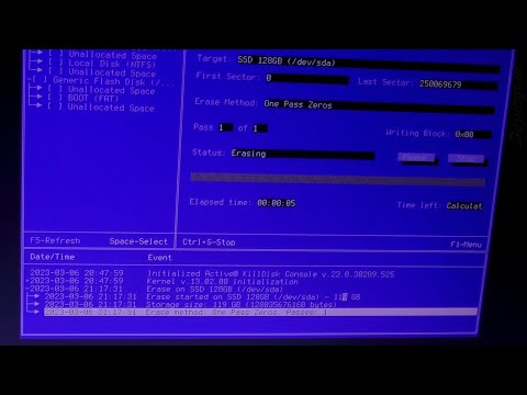 Видео: Как стереть данные с SSD без возможности восстановить.