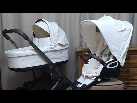 Видео: Коляска 2в1 Cybex Talos seashell beige 04.02.2024