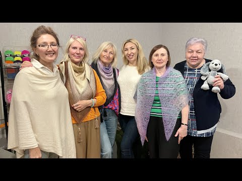 Видео: День вязания на публике и открытие шоу-рума Amazingwool в Нидерландах