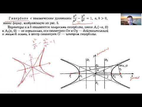 Видео: Кривые второго порядка. Гипербола