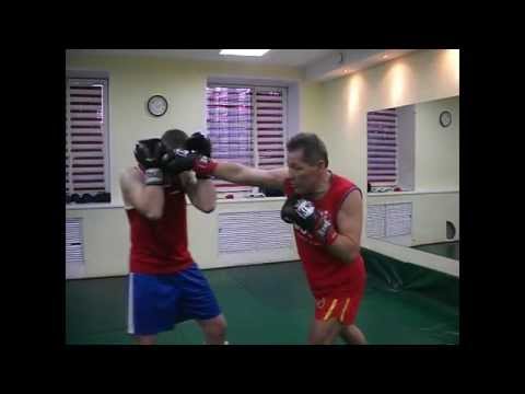 Видео: "Ушу-Саньда"Отличие серийных ударов  от последовательной "серии" ударов в  "Цзуй Цюань"