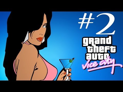 Видео: GTA: VICE CITY. Полное прохождение #2. Паук на заднем плане.