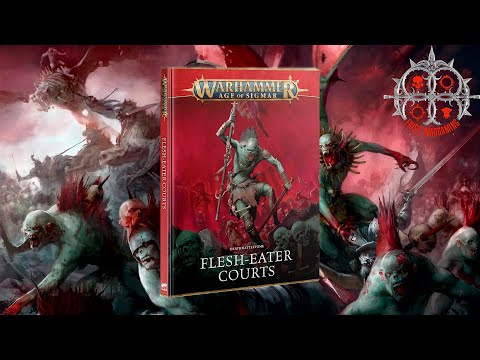 Видео: Первый взгляд на Battletome Flesh-Eater Courts [Запись Стрима]