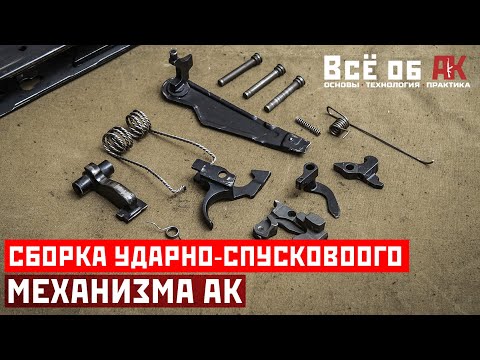 Видео: 15.  Сборка ударно-спускового механизма АК