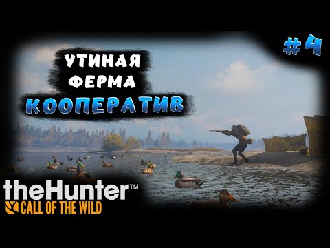 Видео: theHunter Call of the Wild Кооператив #4. Утиная Ферма.