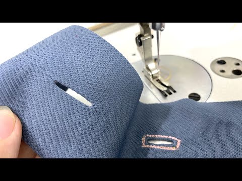 Видео: ✳️ 3 совета по шитью, которые помогут сделать петли аккуратно и быстро