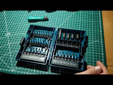 Видео: Набор бит Makita с японским хвостовиком