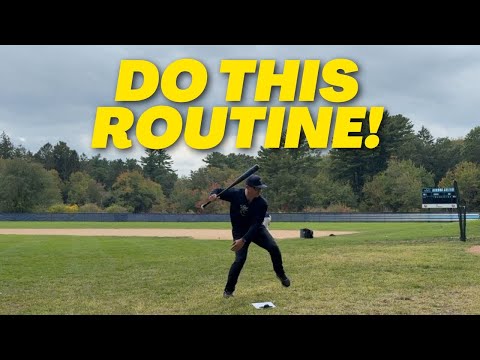 Видео: Выполняйте эту рутину удара перед каждым выходом на биту