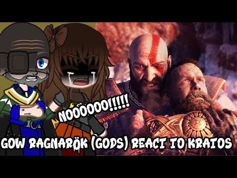 Видео: GOW Рагнарек (Боги) реагируют на Кратоса, часть 14 | ГОУ Рагнарёк | Гача реагирует