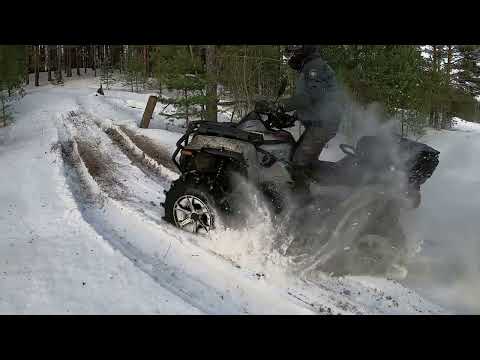 Видео: CF MOTO 850 на 30 колёсах против Stels Guepard 850