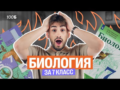 Видео: Весь 7 класс для ОГЭ по биологии за полтора часа | Все темы с нуля | Федос Кокос | 100Б