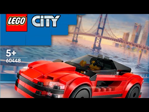 Видео: Обзор+Сборка набора Lego City 60448 "Спортивный автомобиль"