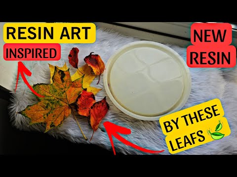 Видео: Природа встречает смолу | Великолепное осеннее искусство, которое вы должны попробовать 🍁
