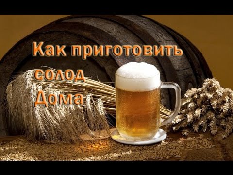 Видео: Как приготовить солод для Пива и Виски в домашних условиях. Полный рецепт и пошаговая инструкция