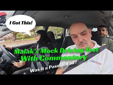 Видео: Папа следит за каждым моим движением на этом пробном экзамене по вождению!