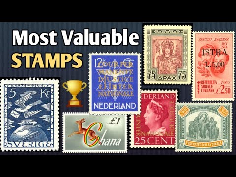 Видео: Объяснение редких марок мира для любителей марок, коллекционирующих филателистические жемчужины