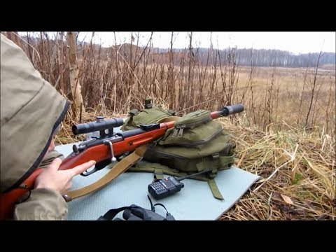 Видео: Трёхлинейка против пулемёта или винтовка Мосина на 500м!! Mosin rifle against machine gun