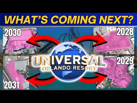 Видео: Universal Orlando Resort 2026–2031: мой грандиозный 5-летний план развития и расширения!