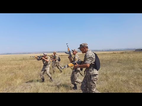 Видео: Учебный сбор на базе войсковой части 27943 в Ахмирово