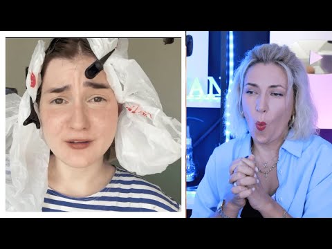 Видео: У нее отвалились волосы что делать | Выпадают волосы | Как осветлять волосы | Реакция Ева Лорман