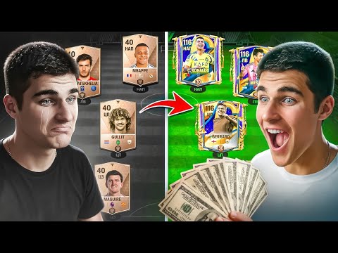 Видео: От БОМЖА до ЧЕМПИОНА!! 1000 Часов Челлендж в FC Mobile!!