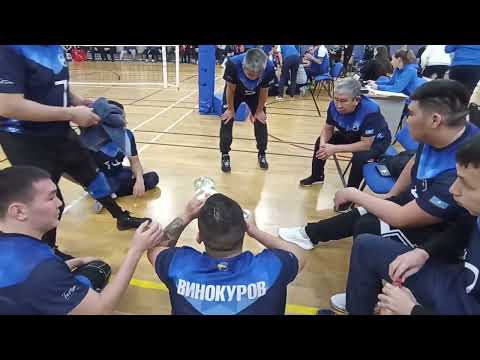Видео: Чемпионат РФ по волейболу сидя, сборная Республики Саха и сборная Санкт Питербурга.место 3