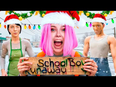Видео: АЛИНКА СБЕЖАЛА НА НОВЫЙ ГОД ОТ ЗЛЫХ РОДИТЕЛЕЙ!😱 обновление В SCHOOLBOY RUNAWAY!🎄