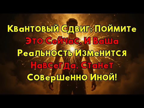 Видео: Секрет Квантового Сдвига: Постигните Это, И Ваша Реальность Изменится Навсегда.