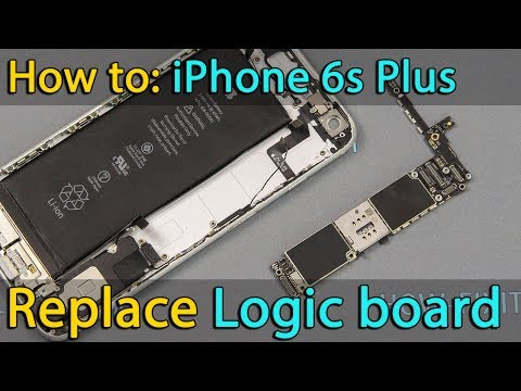 Видео: Замена материнской платы iPhone 6s Plus