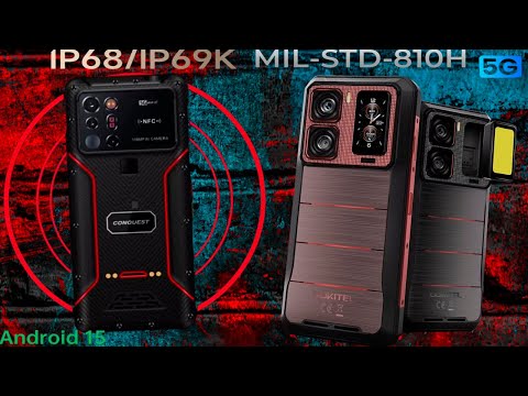 Видео: 8 НОВЫХ ЗАЩИЩЕННЫХ СМАРТФОНОВ (Сентябрь)