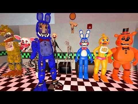 Видео: КАКОЙ АНИМАТРОНИК САМЫЙ КРАСИВЫЙ FNAF COOP  ► Garry's Mod