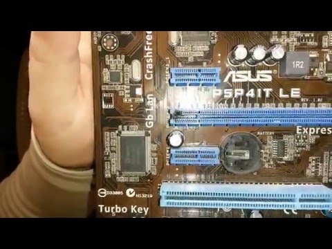 Видео: Замена слота pci-e x16
