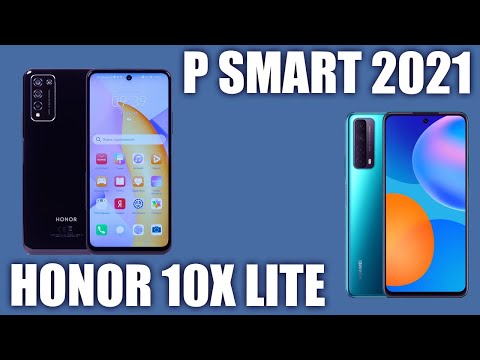 Видео: HUAWEI P Smart 2021 vs Honor 10X Lite. Сравнение клонов. Какой лучше? Разбираемся в отличиях.
