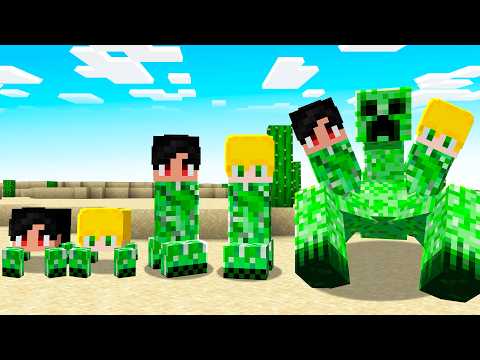 Видео: Жизнь крипера в Minecraft!