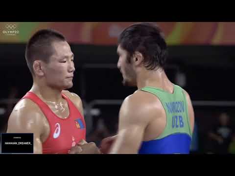 Видео: Узбекистан vs Монголия (скандал на чемпионате по вольной борьбе)