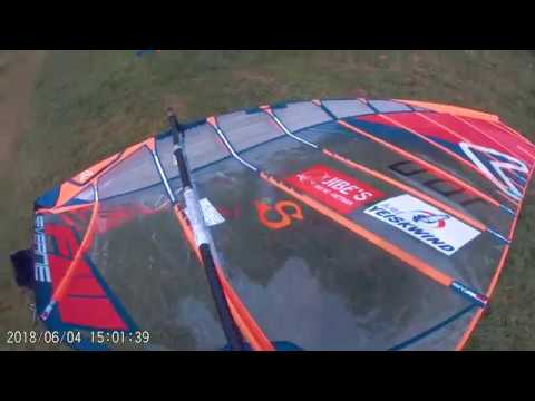 Видео: Набивка слаломного паруса