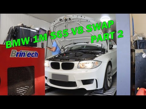 Видео: BMW 1M S65 V8 SWAP | Вот как!