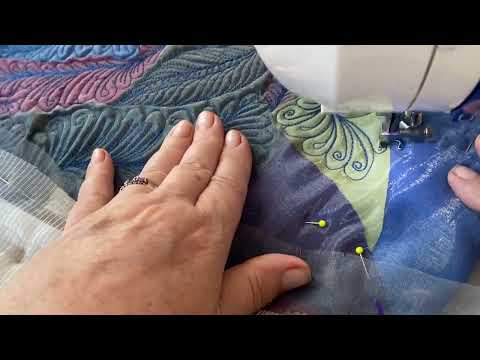 Видео: Новая сумочка «Синие сумерки» #заполняющаястежка #стеганаясумочка