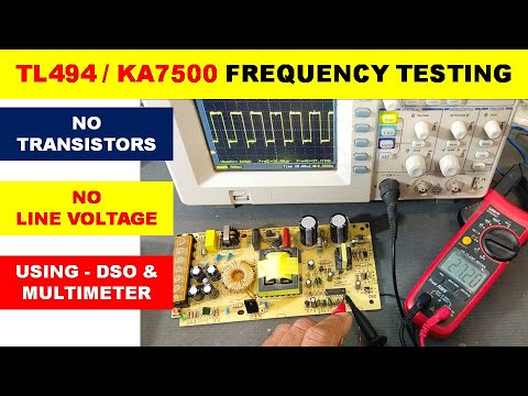 Видео: Как проверить сигнал переключения TL494 KA7500