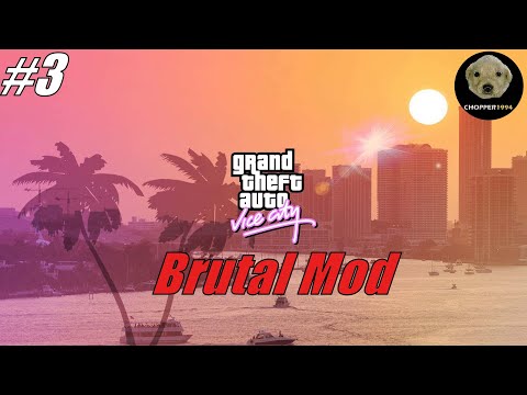 Видео: GTA Vice City: Brutal Mod (BETA) - Стрим #3