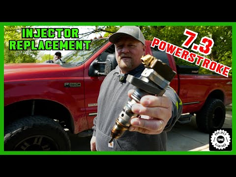 Видео: Замена топливных форсунок в двигателе Powerstroke Diesel 7.3 | Ford F-250