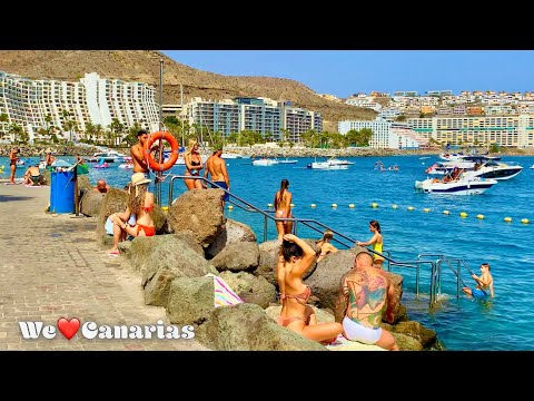 Видео: Гран-Канария Пляж Анфи-дель-Мар Воскресенье, май 2021 г. | We❤️Canarias