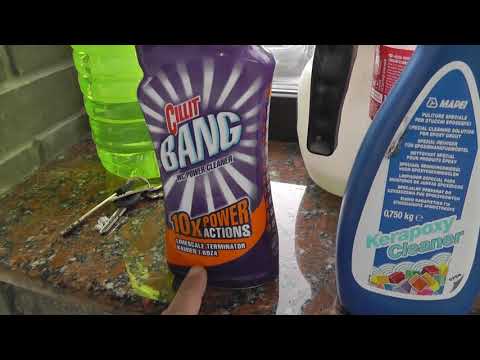 Видео: Как ДЕШЕВО убрать остатки эпоксидной затирки с кафеля.