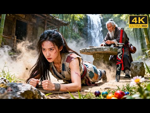 Видео: Девушка из деревни получила тайное искусство от отшельника и одна победила 10 мастеров!