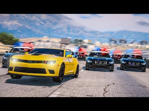 Видео: ПОГОНЯ ЗА CAMARO ИЗ ТРАНСФОРМЕРОВ В GTA ONLINE! ПОЛИЦЕЙСКИЕ ДОГОНЯЛКИ В ГТА 5 ОНЛАЙН!