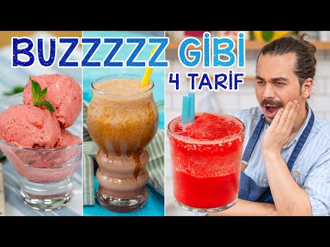 Видео: 4 рецепта холодного льда на лето! Замороженное печенье, печенье с мороженым и многое другое ....